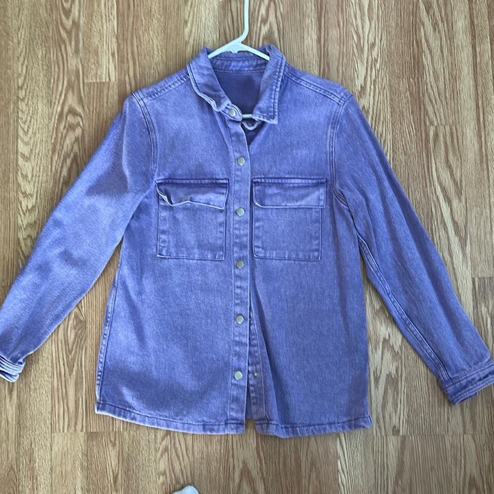 Lilac Jean jacket